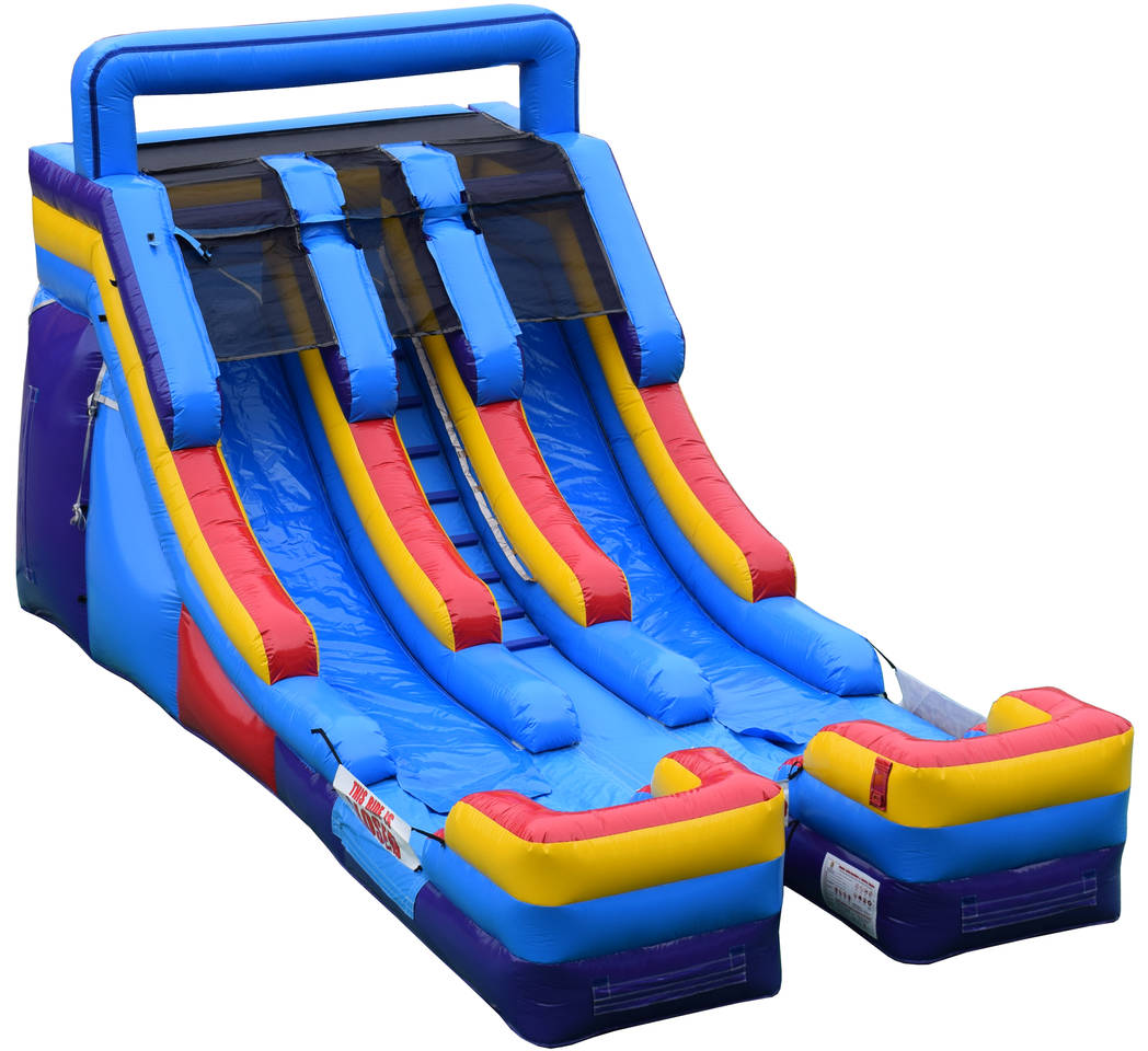 16ft Dual Lane Slide wet/dry
