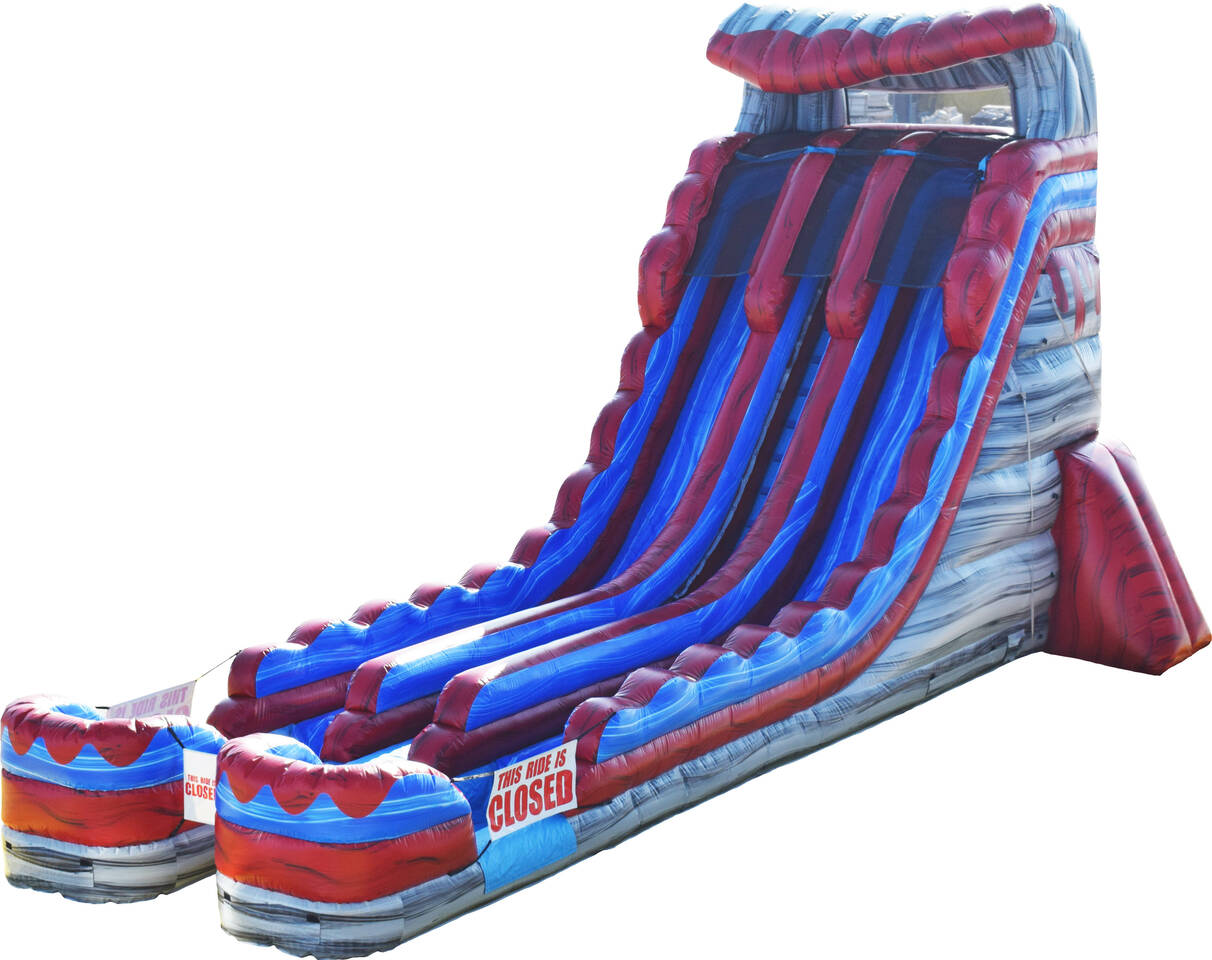 24ft Wave Dual Lane w/pools wet/dry